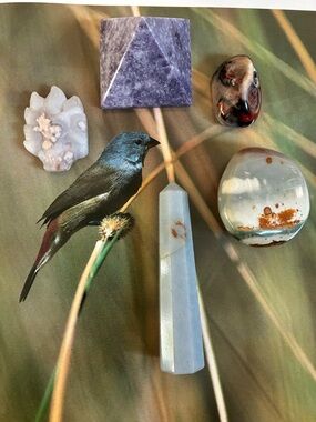 🔮 5 Piece Healing Crystal Gift Box - Angelite Tower (Rare Crystal Set!) ⚡️🎁